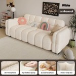 Small-sized sofa, cream-style lazy sofa, home living room sofa, rental apartment sofa bed, bedroom sofa, 90CM, 120CM, 140CM, 200CM