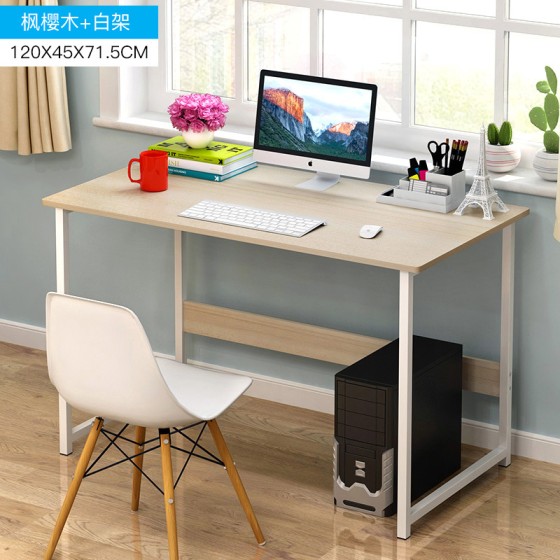Computer desktop desk, desk, simple small table, bedroom home writing desk, modern desk, writing desk